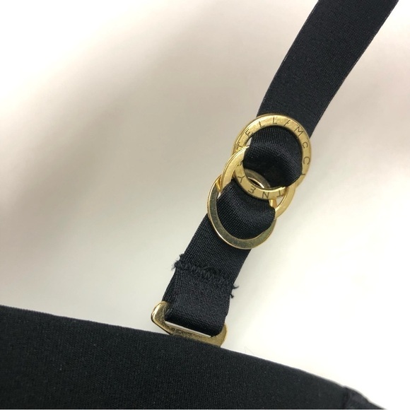 Stella McCartney NEW balconette bra Black Stella Smooth Size 30C - Picture 10 of 10